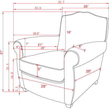 Vicenza Chair by Pasargad Home in blue. Made from leather in a transitional style.