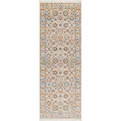 Chicago Rug - 31144 by Livabliss in slate, light beige, mustard, blue, rust. Made from main: 100% polyester in a unique style.