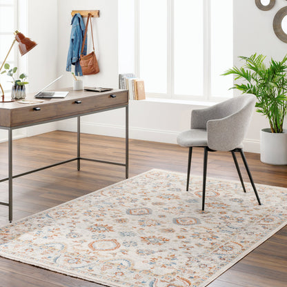 Chicago Rug - 31144 by Livabliss in slate, light beige, mustard, blue, rust. Made from main: 100% polyester in a unique style.