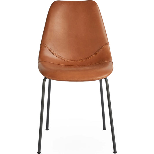 Lana Side Chair by Zentique. Made from steel, pu leather in a unique style.