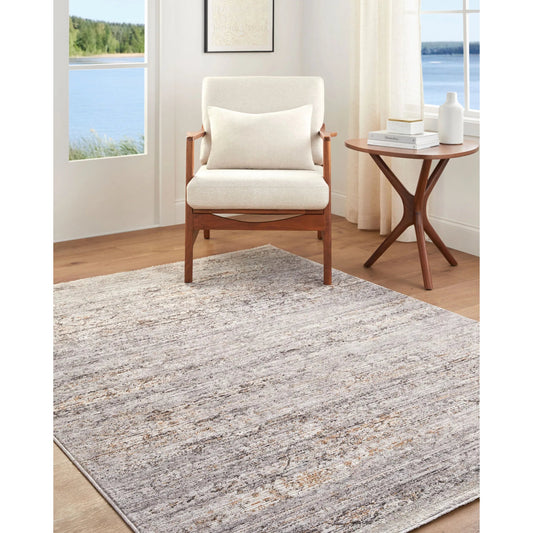 Chapel Hill CHP-2300 Rug by Livabliss in ivory, black, medium brown, gray, taupe. Made from polyester in a unique style.