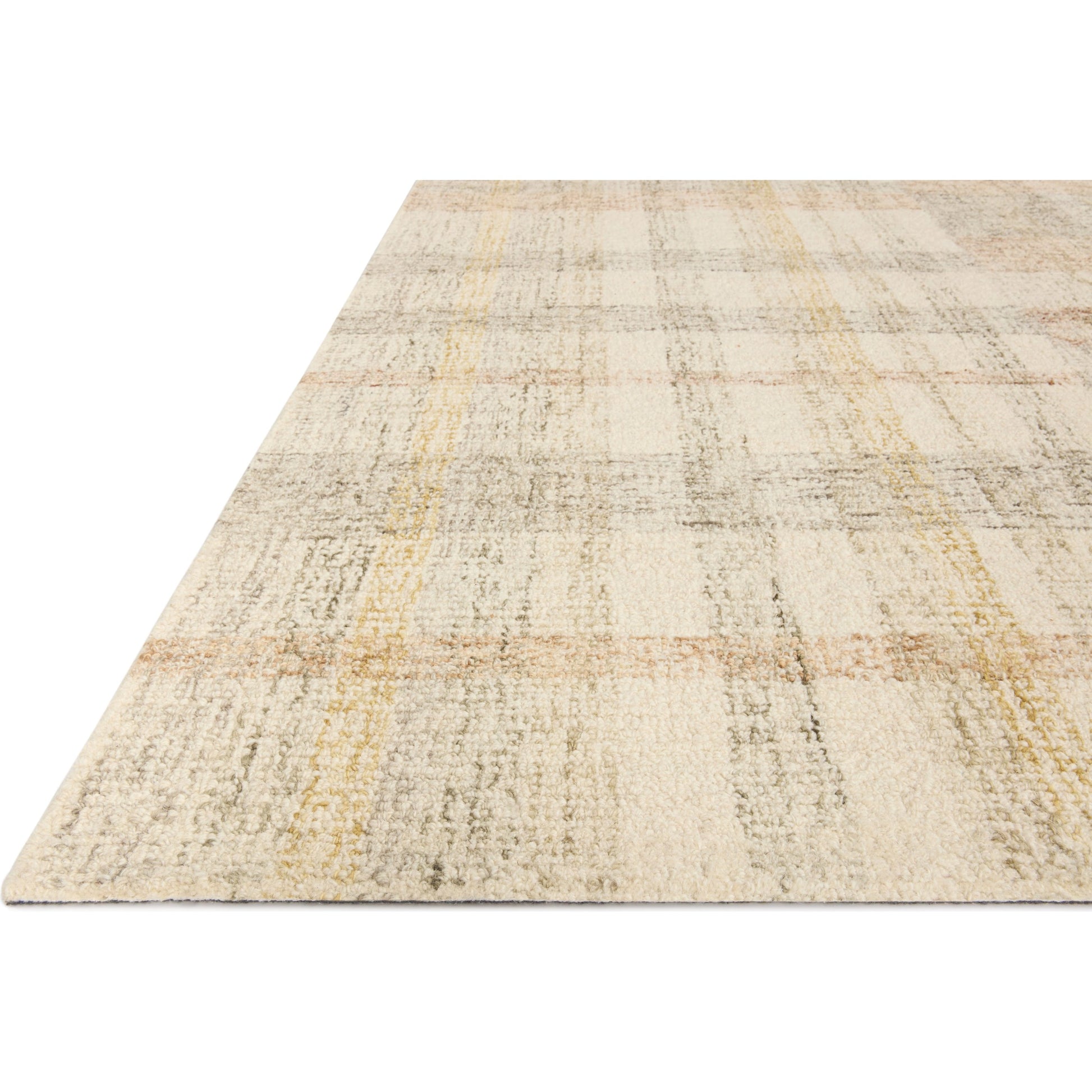 Chris CHR-04 Rug by Chris Loves Julia x Loloi in natural, multi. Made from 100% wool in a unique 