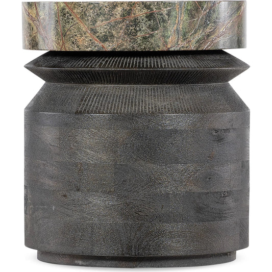 Commerce and Market Valor Accent Table by Hooker Furniture in blacks and black, green. Made from unique in a unique style.