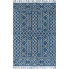 Deep Teal, Ivory, White / 2' x 3'