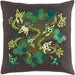 Chinese River Pillow - 11885 by Surya. Made from front: 55% linen, 45% cotton, back: 55% linen in a modern style.
