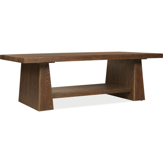 Driftwood Rectangle Cocktail Table by Hooker Furniture. Made from unique in a transitional style.