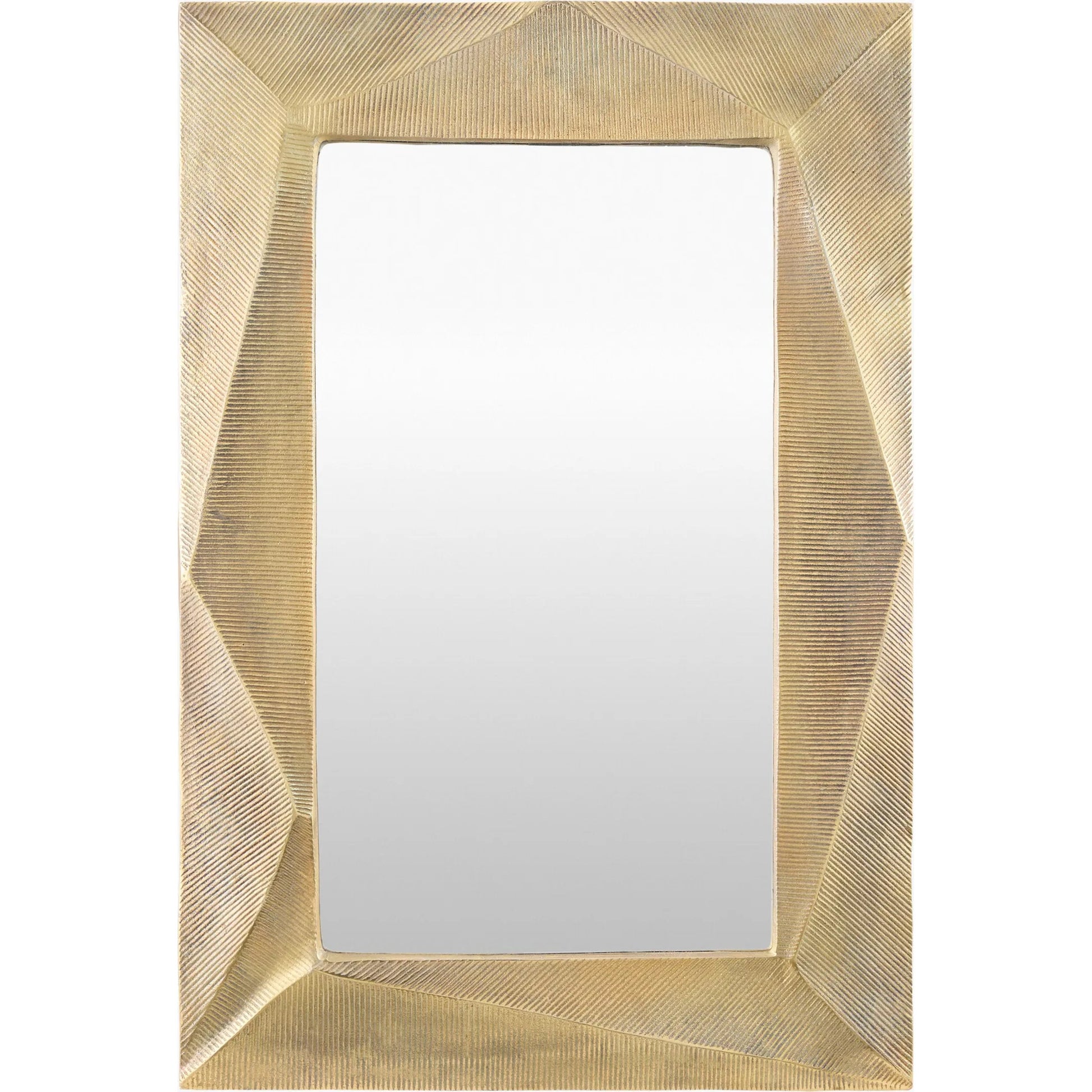 Ciar Accent Mirror by Surya. Made from aluminum in a modern style.