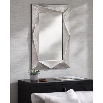 Ciar Accent Mirror by Surya. Made from aluminum in a modern style.
