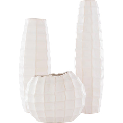 Cirio - 24675 (Set of 3) by Surya in glazed. Made from ceramic in a coastal style.