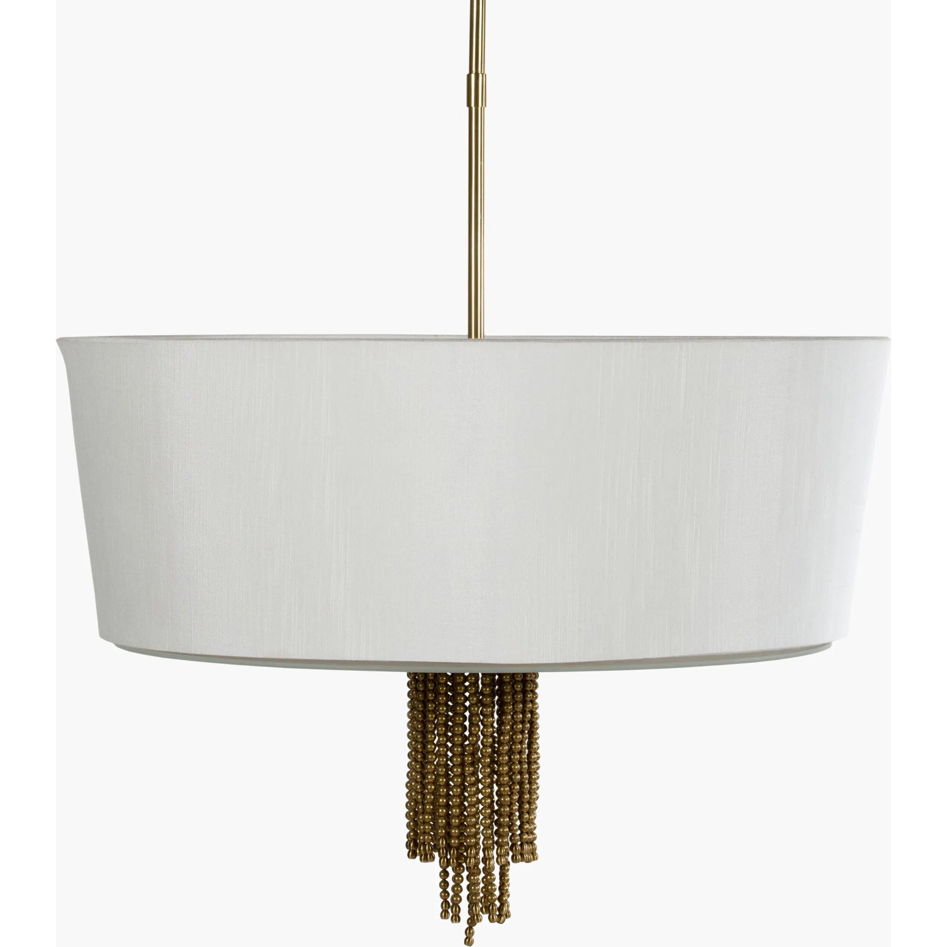 Cimarron Pendant - 24495 by Surya in white, translucent, gold, metallic nickel, orange and gold. Made from fixture: glass, metal in a modern style.