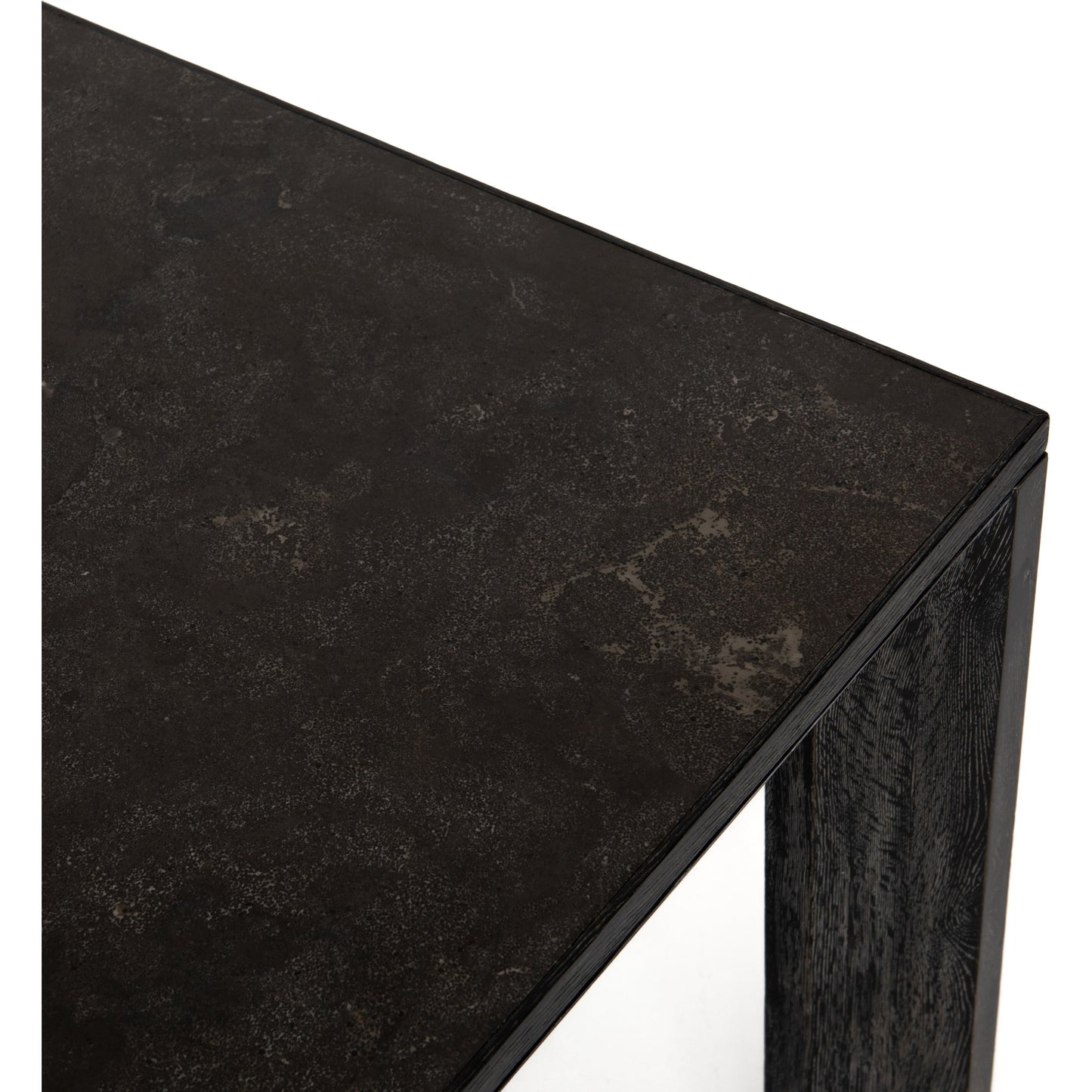 007 SI-1714892 | Additional Silo | Conner Dining Table by Four Hands in washed black, bluestone. Made from bluestone, solid oak in a modern style.