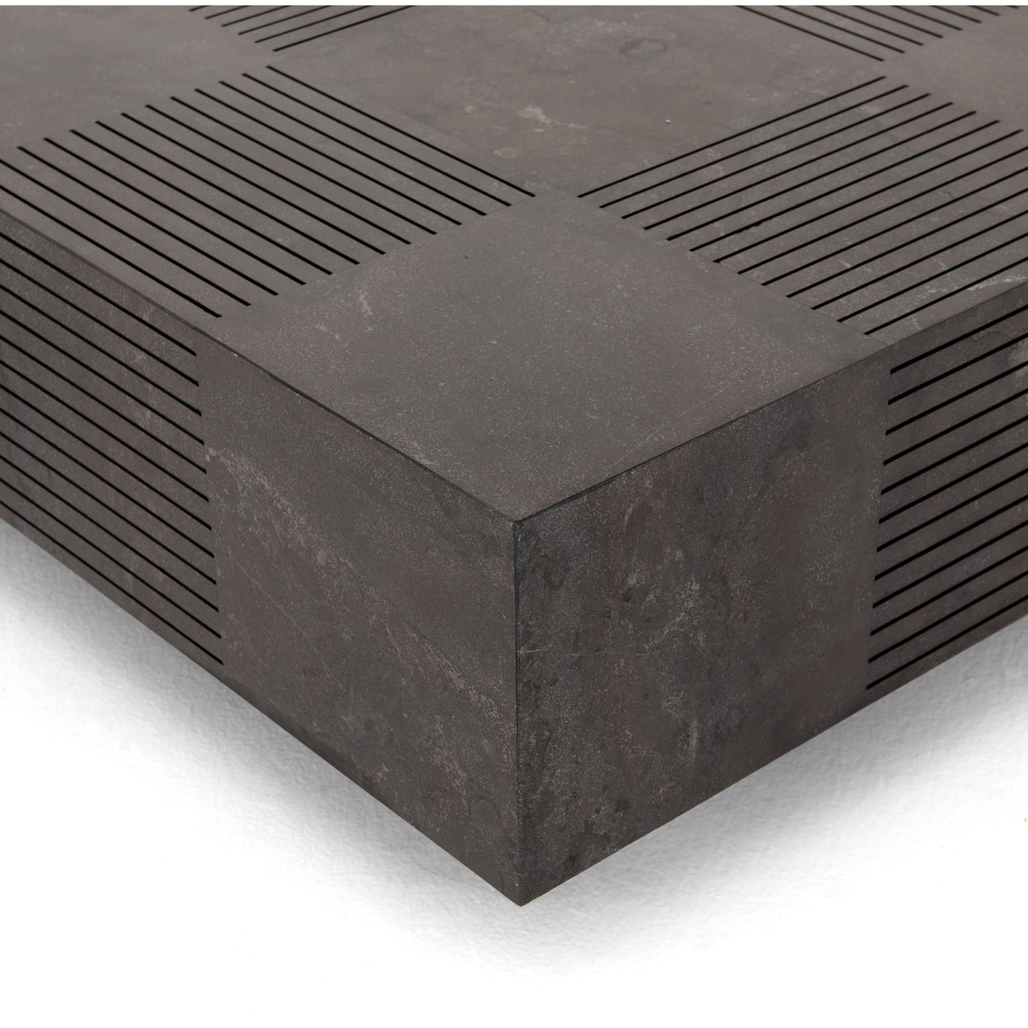 002 SI-1716083 | Closeup | Masera Rectangular Coffee Table by Four Hands. Made from unique in a modern style.
