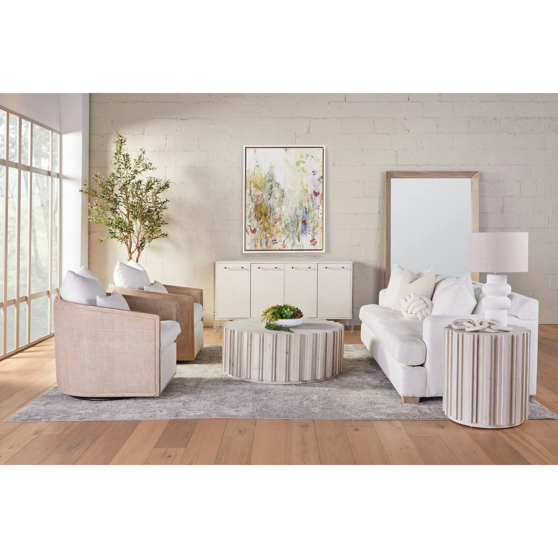 Cinq Wood Link by Essentials For Living. Made from solid reclaimed pine wood in a modern style.