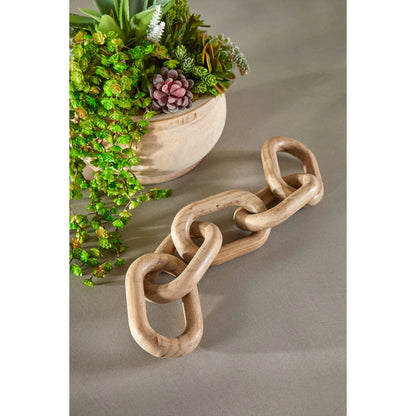 Cinq Wood Link by Essentials For Living. Made from solid reclaimed pine wood in a modern style.