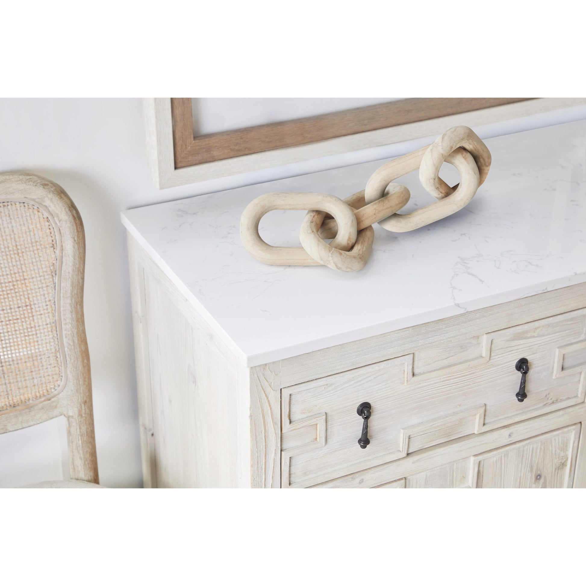 Cinq Wood Link by Essentials For Living. Made from solid reclaimed pine wood in a modern style.