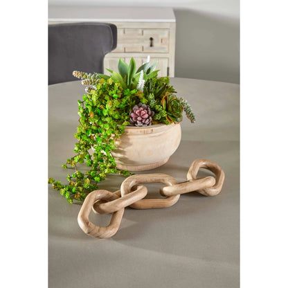 Cinq Wood Link by Essentials For Living. Made from solid reclaimed pine wood in a modern style.