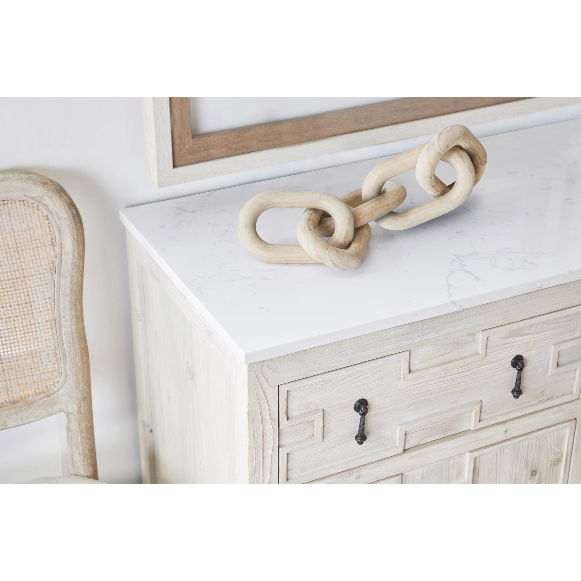 Cinq Wood Link by Essentials For Living. Made from solid reclaimed pine wood in a modern style.