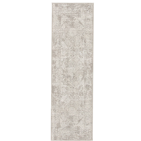 Cirque CIQ07 Rug by Jaipur Living in gray. Made from viscose, polyester in a unique style.