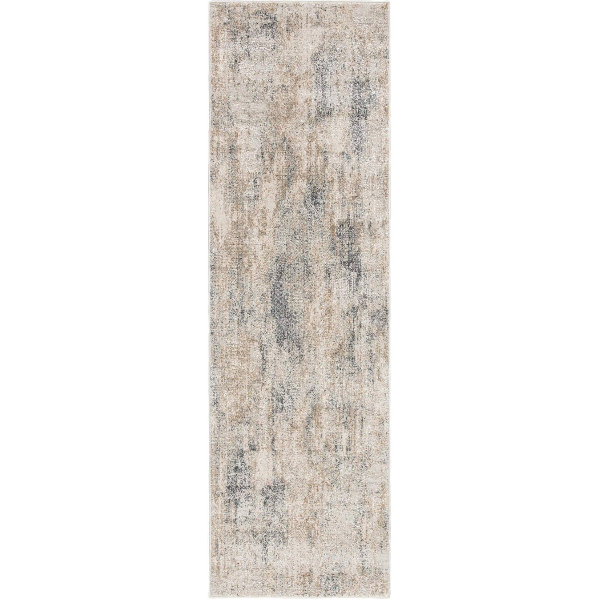 Ramsey Rug by Jaipur Living in gray, gold. Made from 70% viscose, 30% polyester in a unique style.