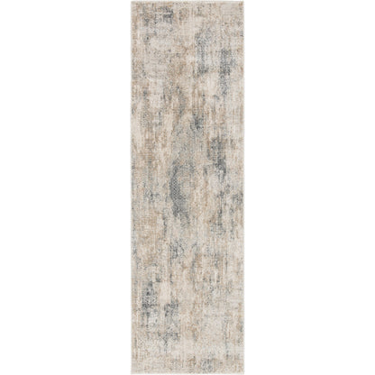 Ramsey Rug by Jaipur Living in gray, gold. Made from 70% viscose, 30% polyester in a unique style.