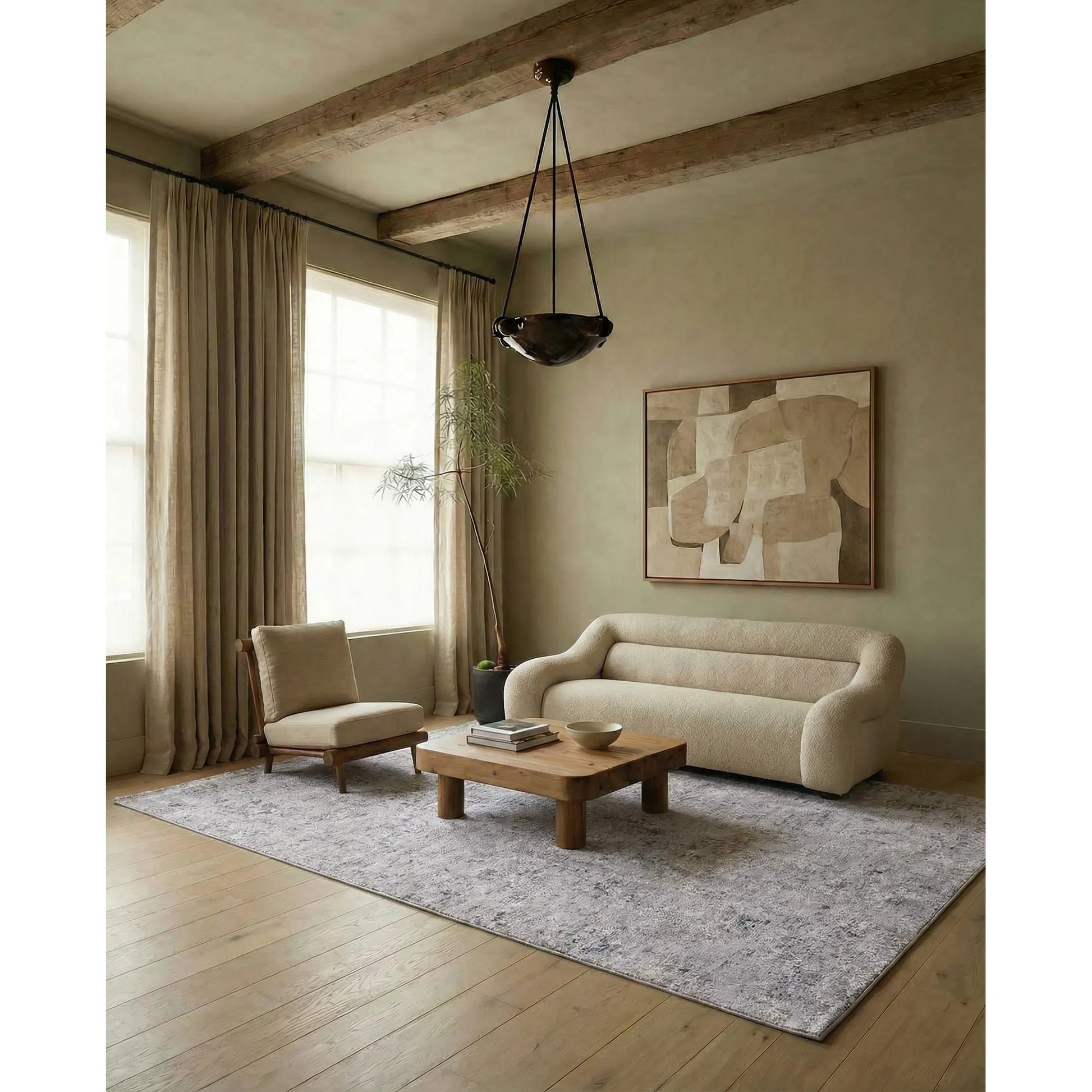 Vienne VNE14 Rug by Jaipur Living in light gray, gold. Made from unique in a unique style.