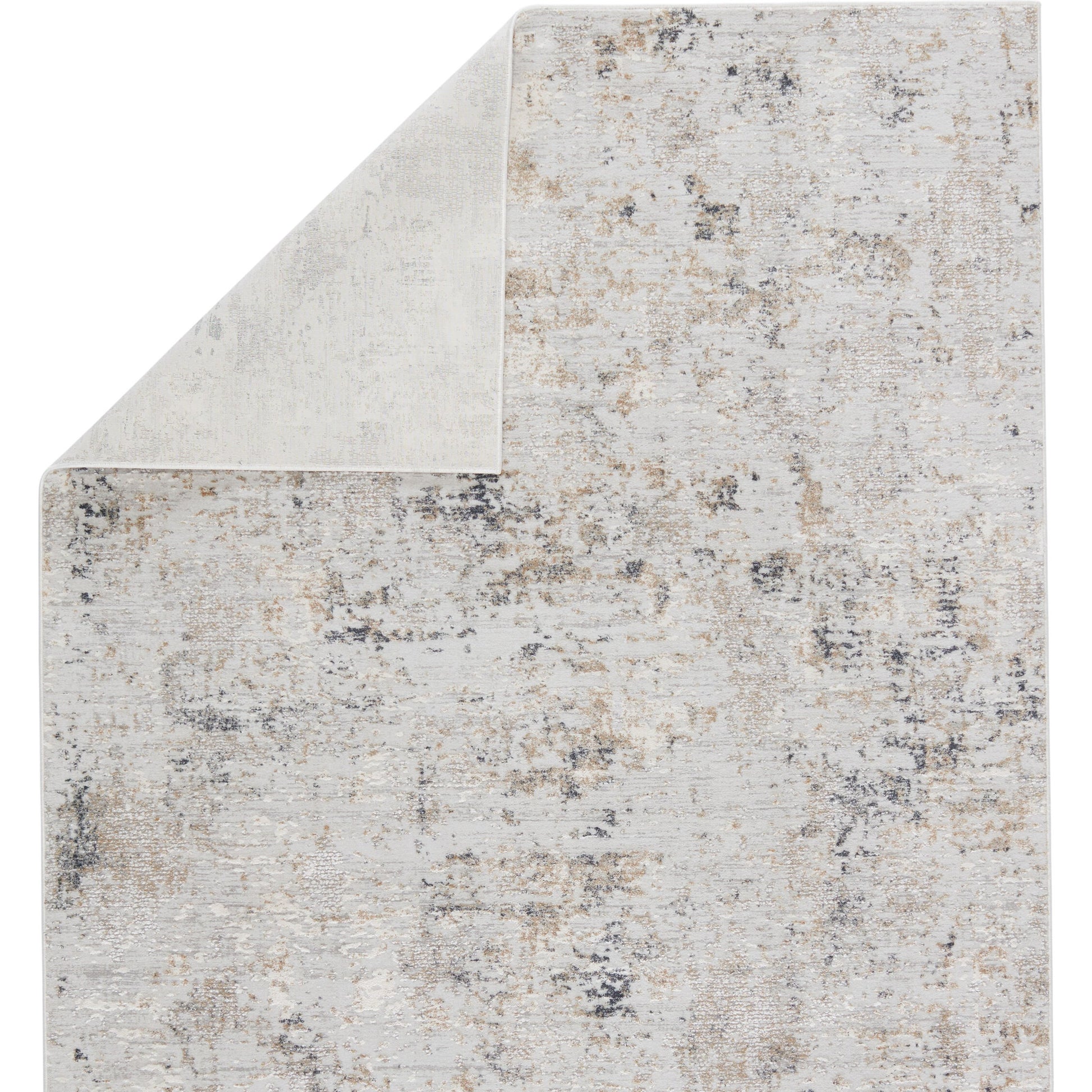 Vienne VNE14 Rug by Jaipur Living in light gray, gold. Made from unique in a unique style.