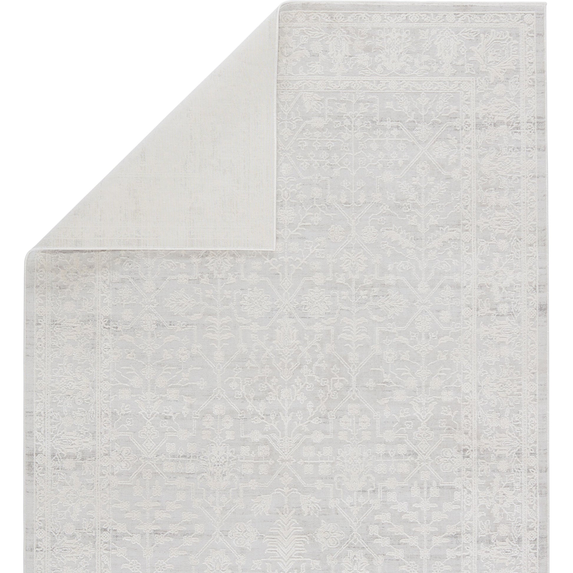 Riella Rug by Jaipur Living in light gray, cream. Made from unique in a unique style.