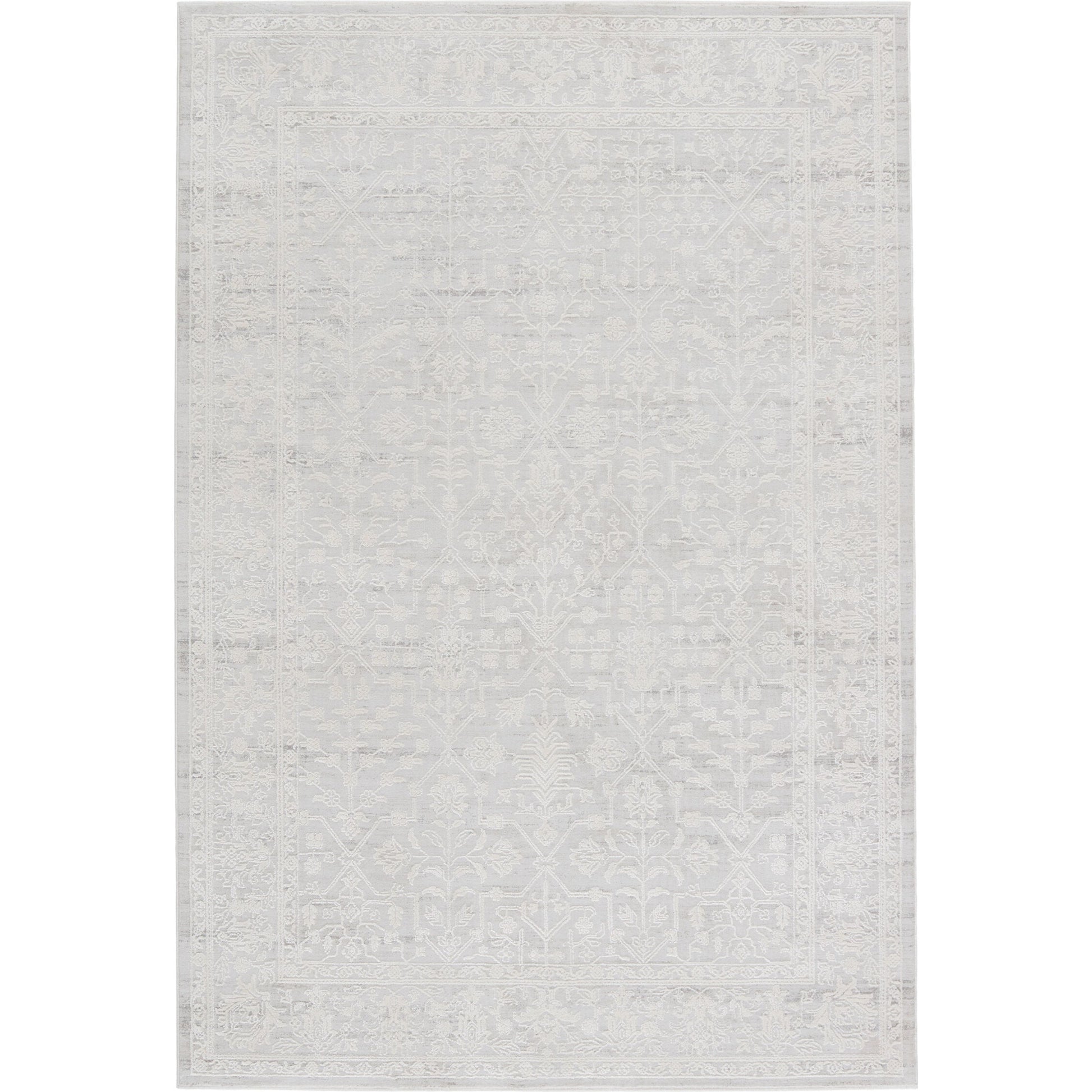 Riella Rug by Jaipur Living in light gray, cream. Made from unique in a unique style.
