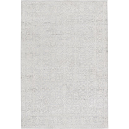 Riella Rug by Jaipur Living in light gray, cream. Made from unique in a unique style.