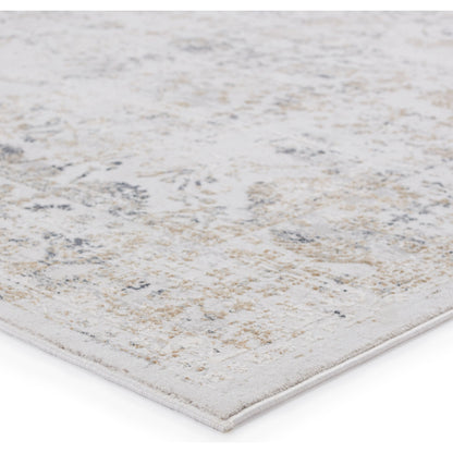 Vida Rug by Jaipur Living in light gray, gold. Made from unique in a unique style.