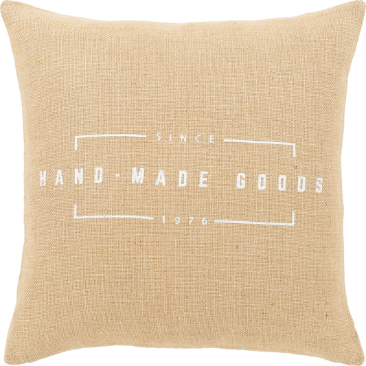 Circa Pillow - 26625 by Surya. Made from 100% jute in a cottage & farmhouse style.