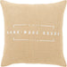 Circa Pillow - 26625 by Surya. Made from 100% jute in a cottage & farmhouse style.