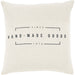 Circa Pillow - 26625 by Surya. Made from 100% jute in a cottage & farmhouse style.