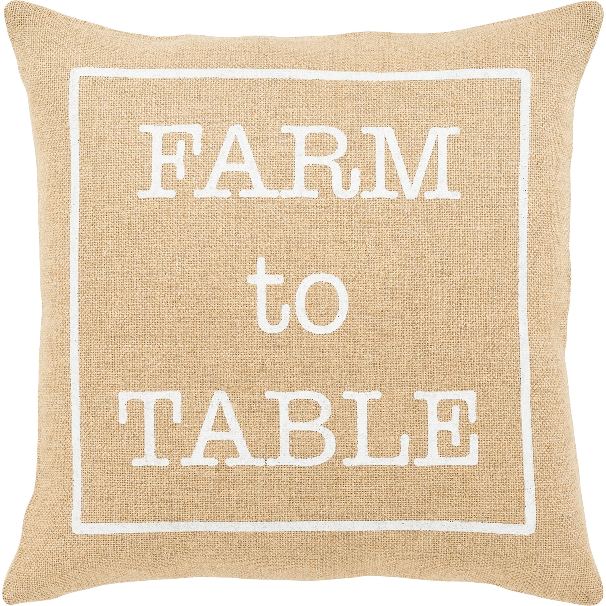 Circa Pillow - 33539 by Surya. Made from 100% jute in a cottage & farmhouse style.