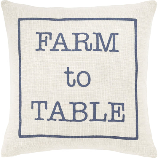 Circa Pillow - 33539 by Surya. Made from 100% jute in a cottage & farmhouse style.