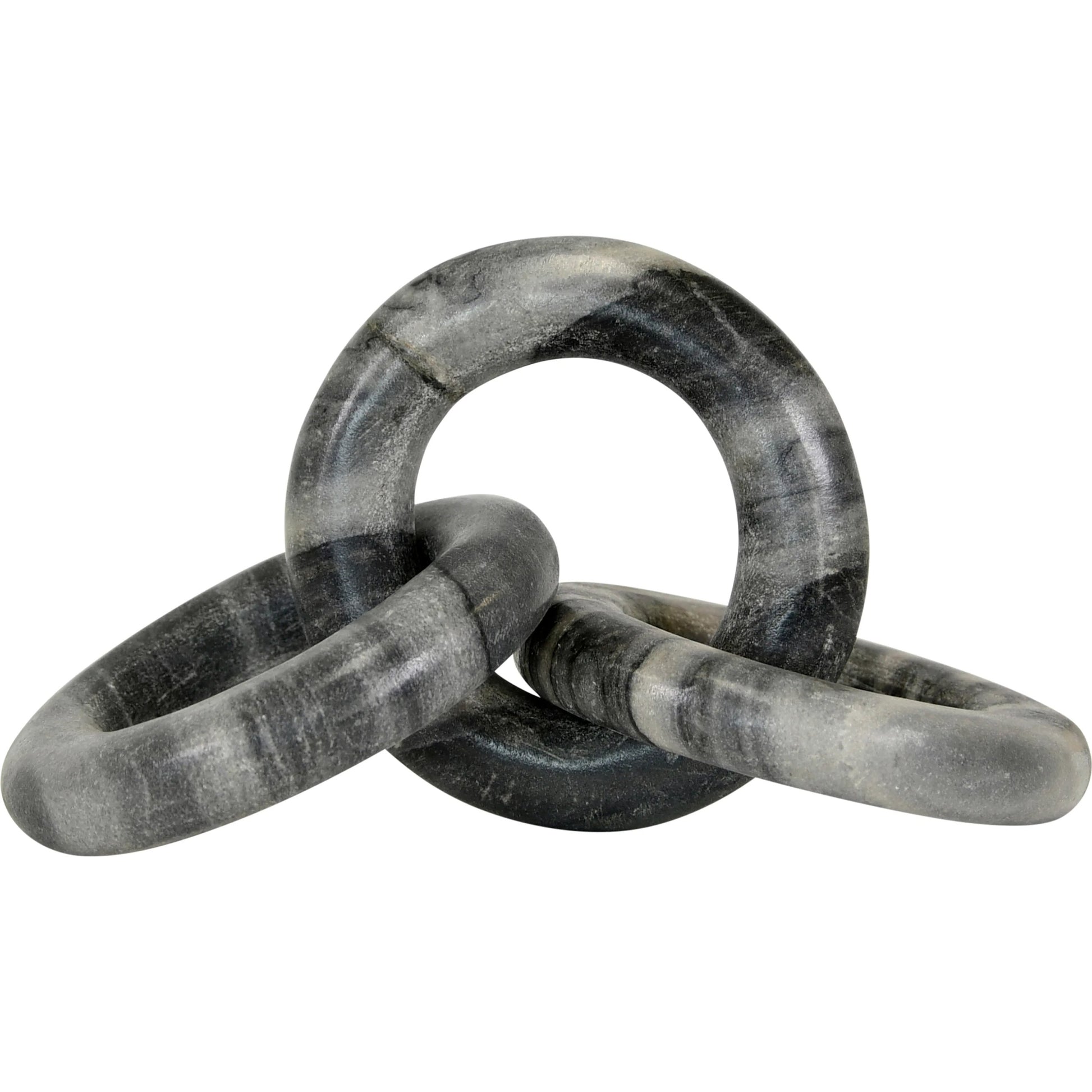 Circlet Round Gray Marble Chain by Worlds Away. Made from unique in a unique style.