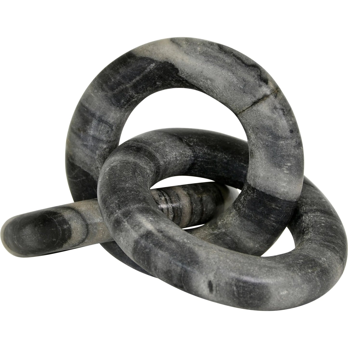 004 SI-2531008 | Additional Silo | Circlet Round Gray Marble Chain by Worlds Away. Made from unique in a unique style.