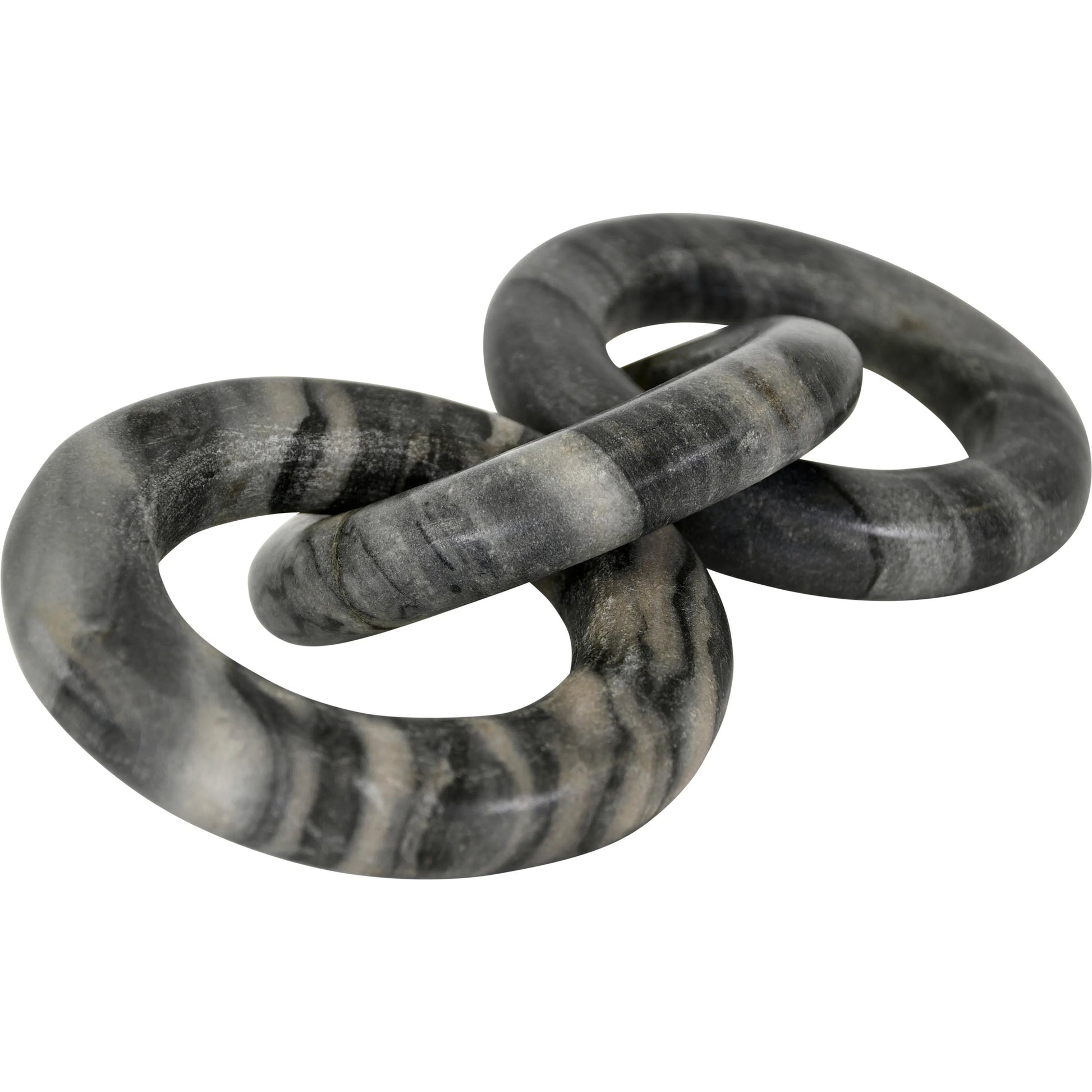 Circlet Round Gray Marble Chain by Worlds Away. Made from unique in a unique style.