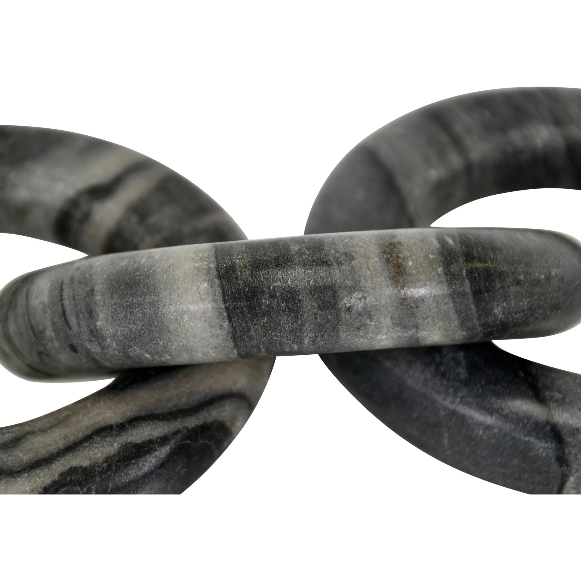 Circlet Round Gray Marble Chain by Worlds Away. Made from unique in a unique style.