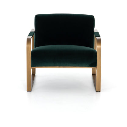 Jules Chair by Four Hands in stnwsh print ecru, antique brs and stonewash print ecru. Made from 100% flax, linen, iron, 100% polyester in a modern style.