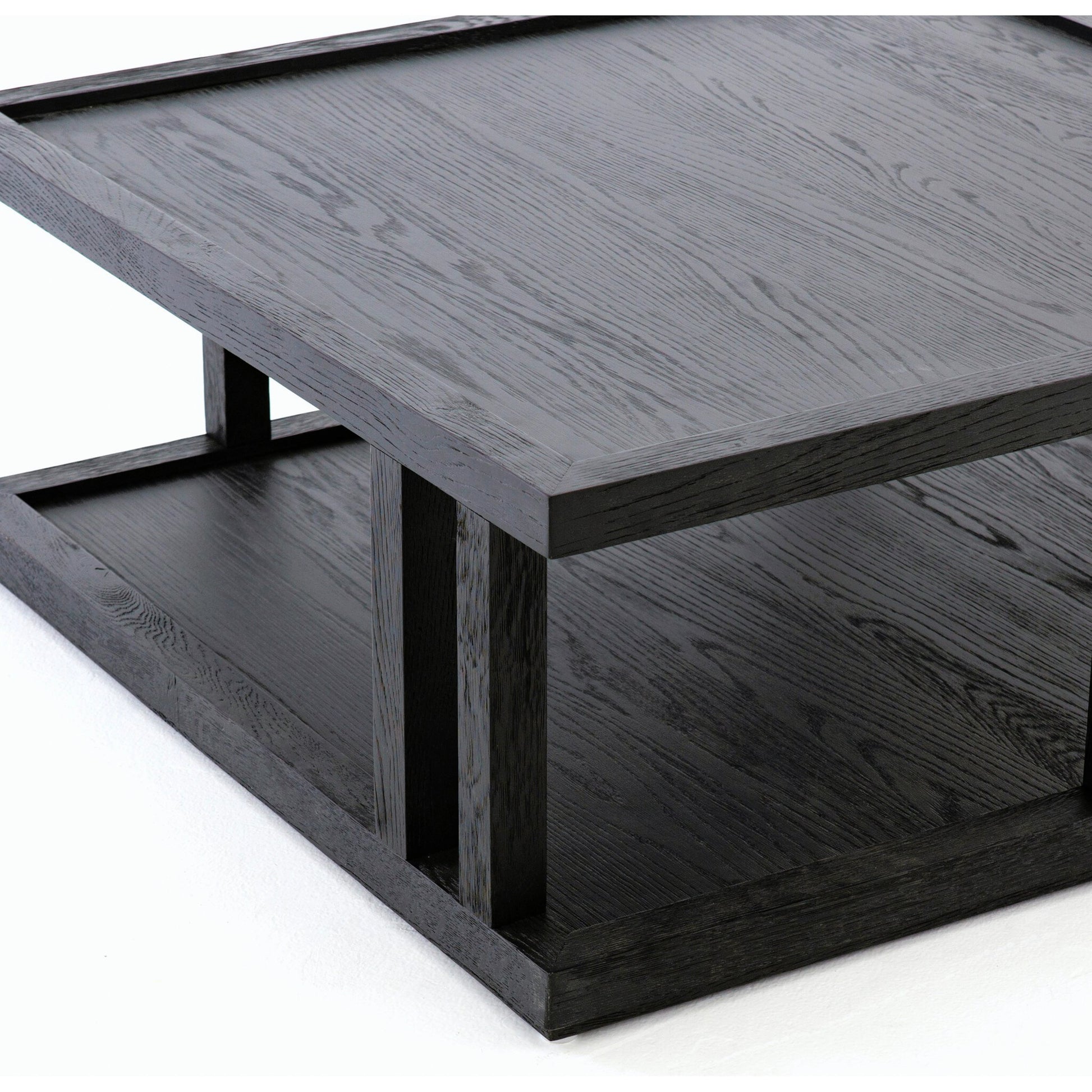 Charley Coffee Table by Four Hands. Made from oak veneer, solid oak in a modern style.