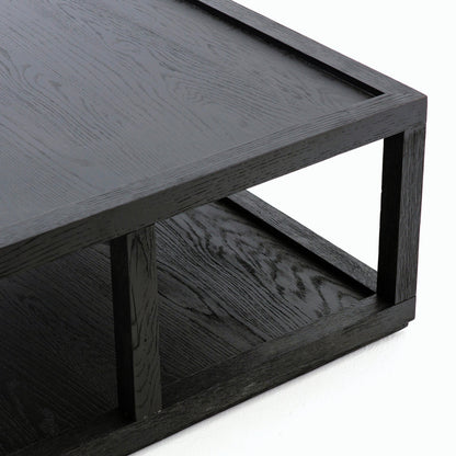 Charley Coffee Table by Four Hands. Made from oak veneer, solid oak in a modern style.