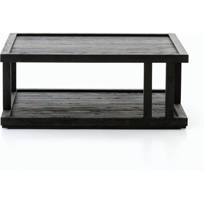 Charley Coffee Table by Four Hands. Made from oak veneer, solid oak in a modern style.