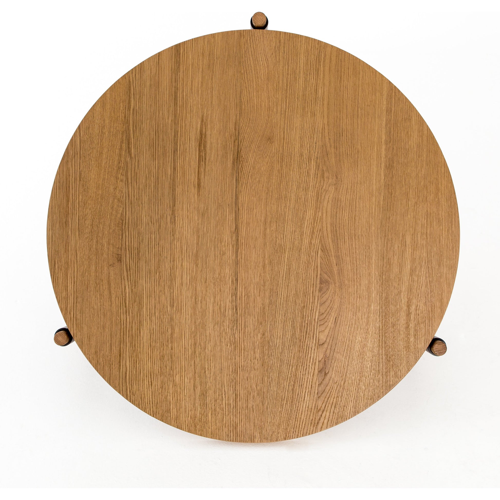 Holmes Coffee Table by Four Hands in smoked drift oak. Made from oak veneer, solid oak, iron in a modern style.