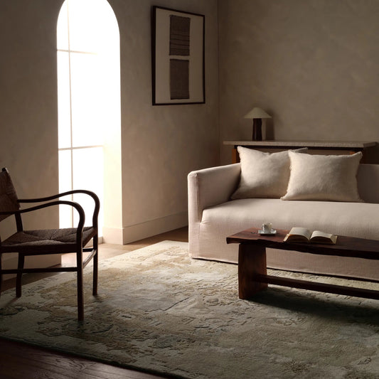 Citrine CIT22 Rug by Jaipur Living in tan, gray. Made from 65% wool 25% viscose 10% cotton in a unique style.