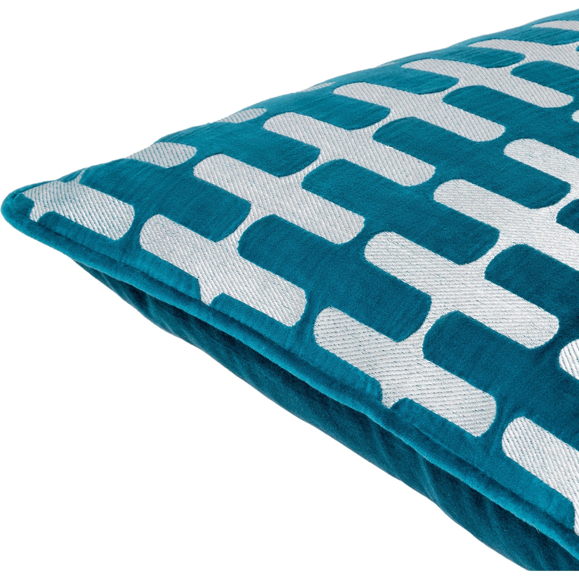 Connecticut Pillow - 485978 by Surya. Made from front: 100% cotton, back: 100% cotton in a modern style.