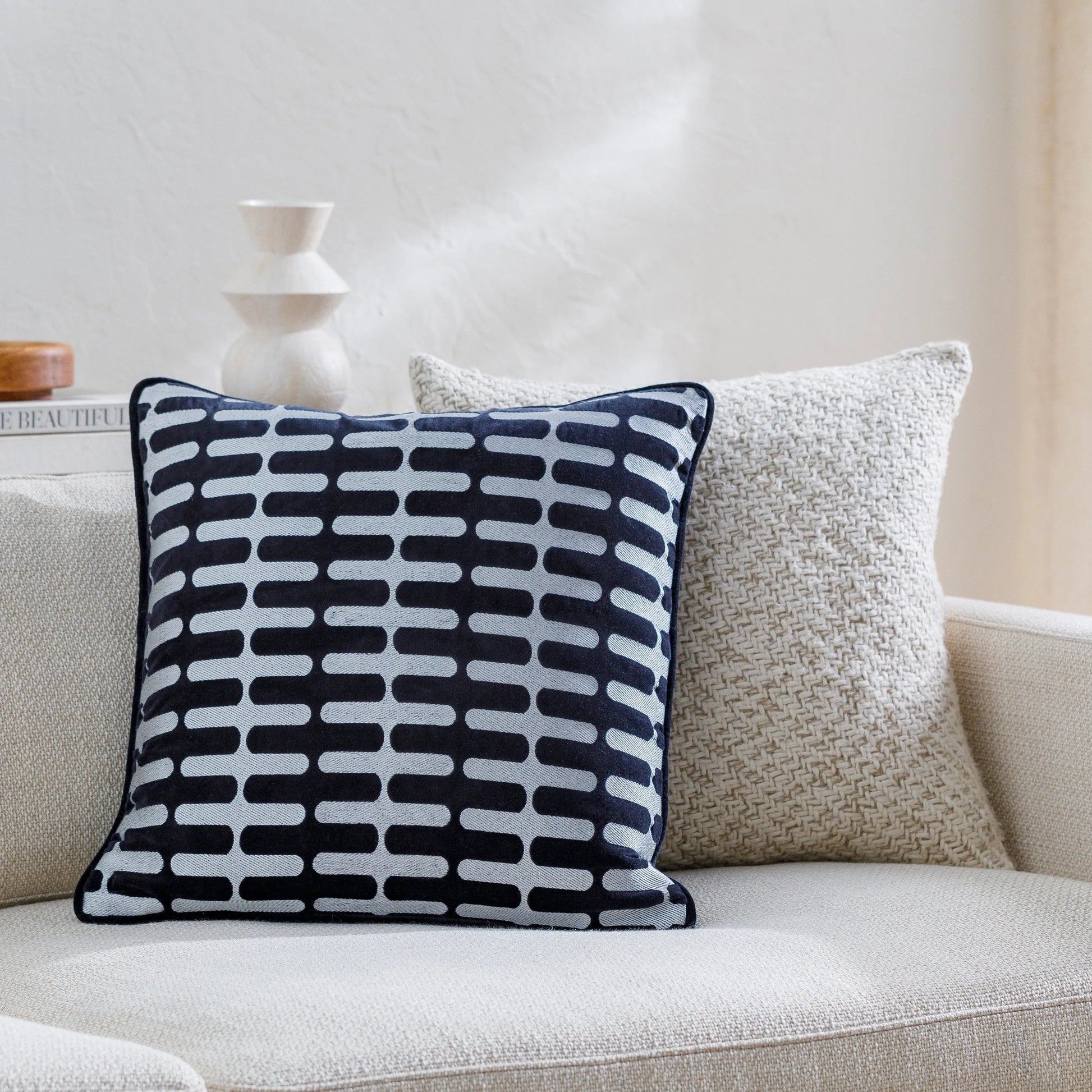 Connecticut Pillow - 485978 by Surya. Made from front: 100% cotton, back: 100% cotton in a modern style.