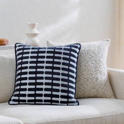 Connecticut Pillow - 485978 by Surya. Made from front: 100% cotton, back: 100% cotton in a modern style.