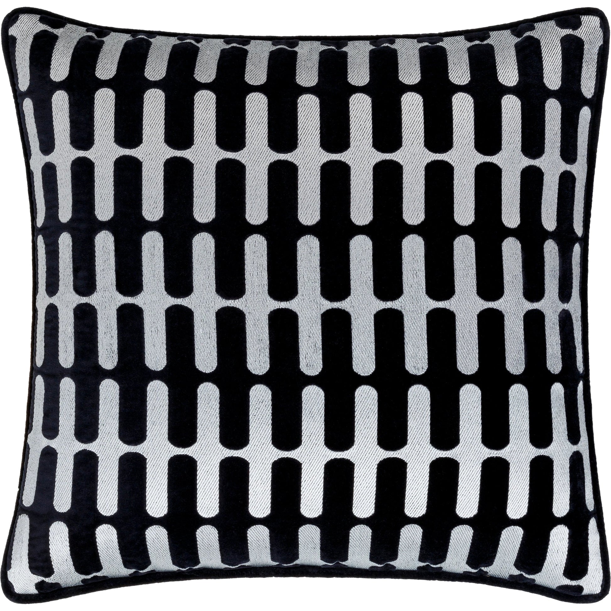 Connecticut Pillow - 485978 by Surya. Made from front: 100% cotton, back: 100% cotton in a modern style.