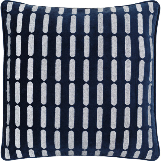 Connecticut Pillow - 486004 by Surya. Made from front: 100% cotton, back: 100% cotton in a modern style.
